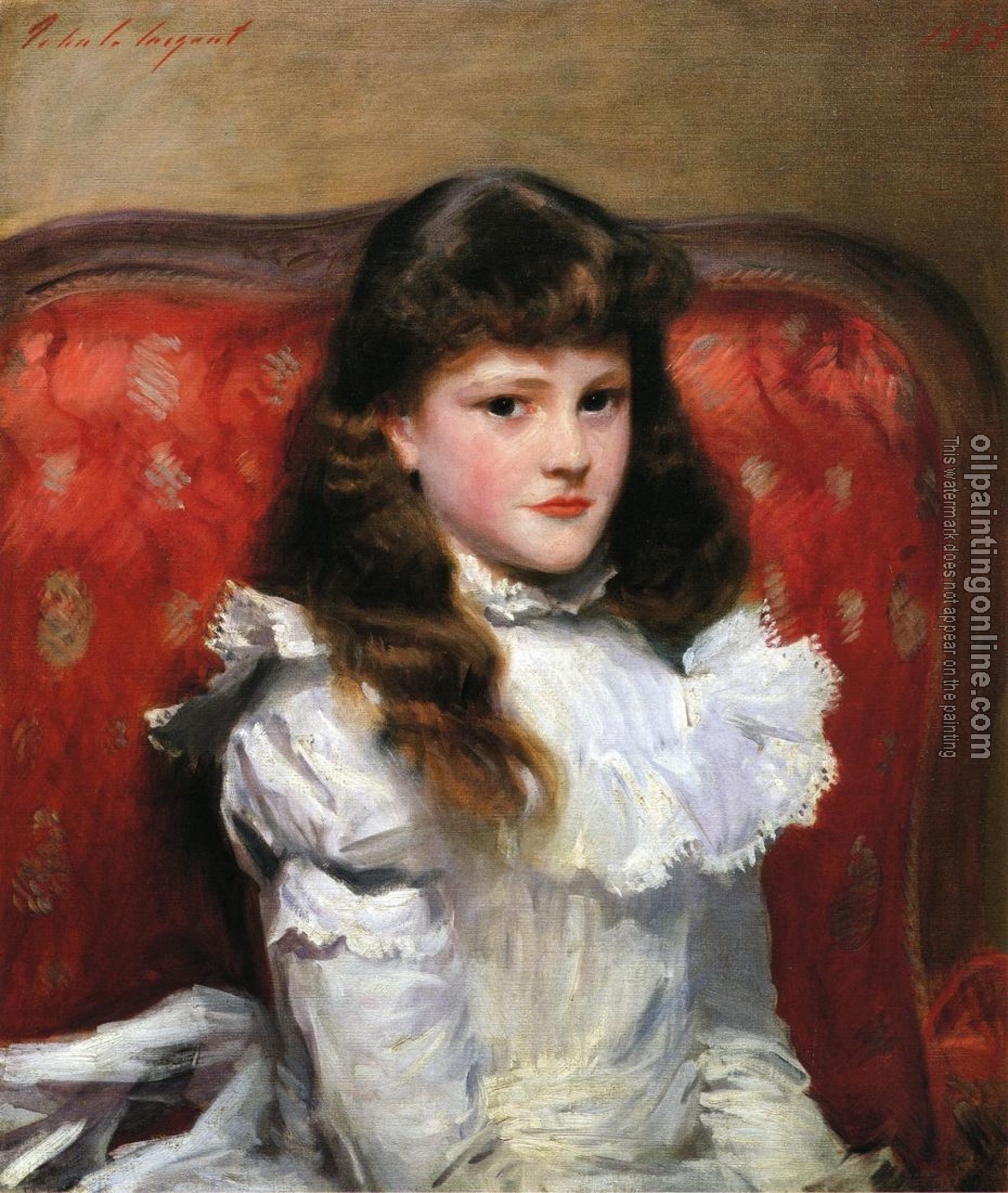 Sargent, John Singer - Miss Cara Burch